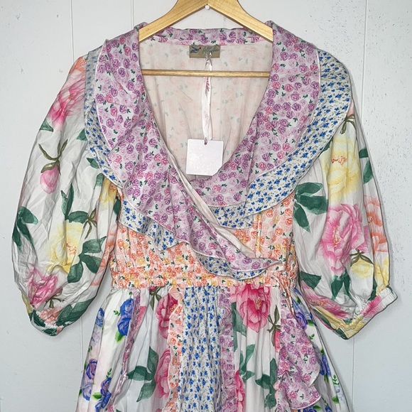 Free People x Fillyboo Love Street Wrap Mini Dress - Picture 5 of 17